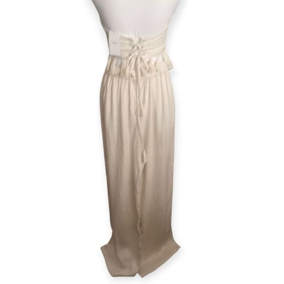 Lilyful Cream Vacay Tassel Pant Set with Fringe Sz.S NWT - Picture 5 of 13